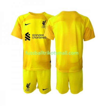 Fußballtrikots Liverpool Torwart Kinder 2022-2023 Kurzarm Fourth trikot kaufen